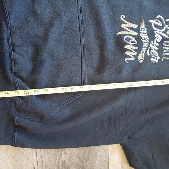 Hoodie Sweatshirt, My Favorite Football Player Calls me Mom, Size 2XL - Picture 5 of 6